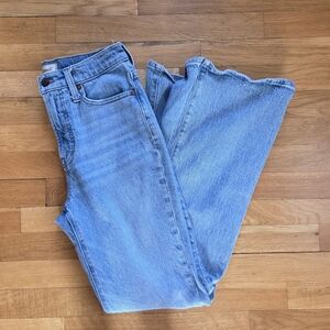 Great Condition Madewell Perfect Vintage Flare Jeans In Delavan Wash